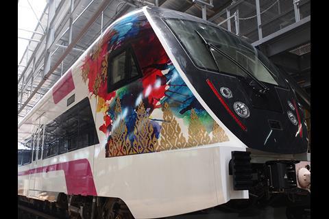 The first three of six CRRC EMUs have entered service on the Kuala Lumpur International Airport rail link.